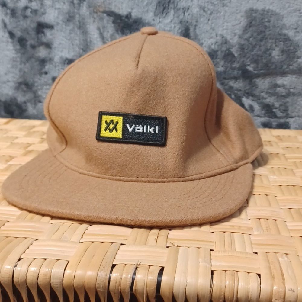 Volkl Wool Brown/Tan Hat Adjustable Snapback